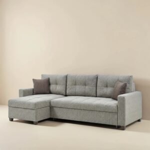 Mocca Queen Sleeper Sectional (Hanedan Vizon)