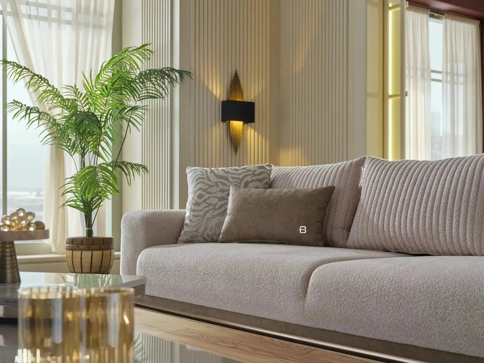 ESTELLA Living Room (Cream) - Image 6