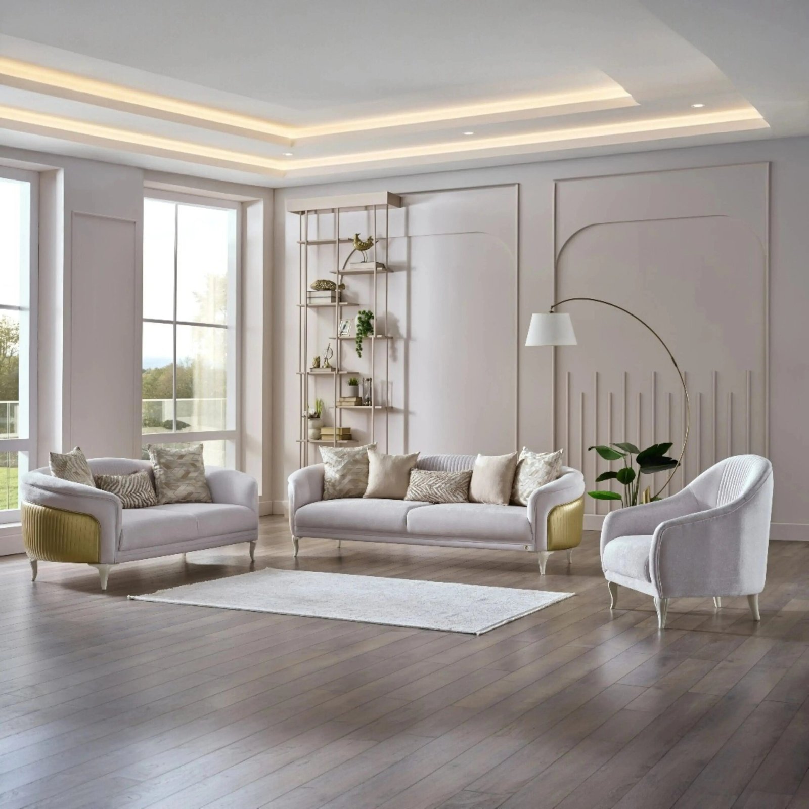VICTOR PLUS Traditional Living Room Set - Image 5
