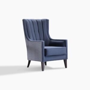 Palmer Accent Armchair (Corvet Navy)