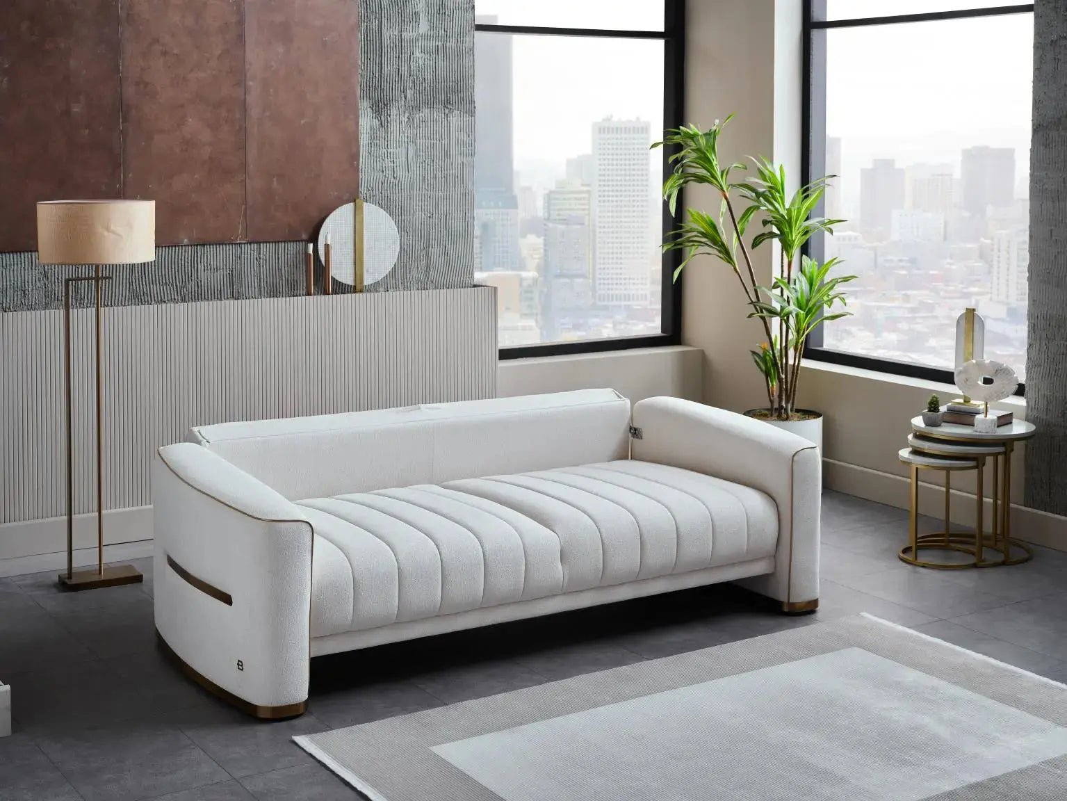 VERONICA Living Room (Merit Cream) - Image 5